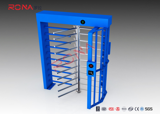 購入 Full Height Turnstile RFID Card Reader Fingerprint Stainless Steel Turnstiles Secure Turn Style Gate online manufacture