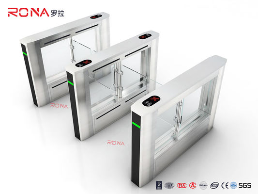 TCP / IP セキュリティ エレクトロロック ドア スイング 歩行者 バリア ゲート ターンスタイル ファストレーン ガラス