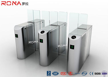 完全な高さガラスが付いている障壁のゲート220AC Sevorモーターを滑らせる304ステンレス鋼