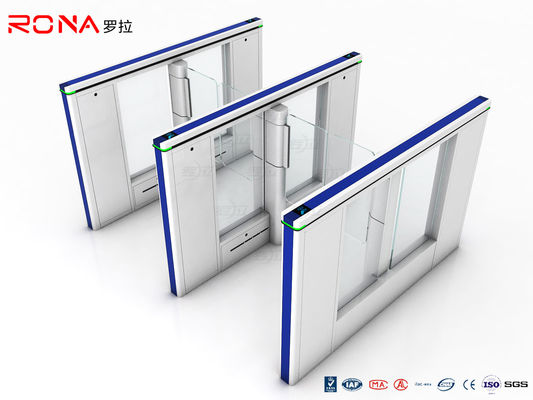 20組の速度ゲートの回転木戸のアクセス管理のカード読取り装置ライト カーテン センサーの検出