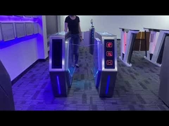 2レーン フラップバリア ターンstile チケット管理システム付き 映画館内照明