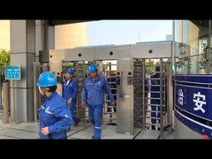 自動歩行者システム 高セキュリティ ターンスタイル 駐車場 旋回ゲート