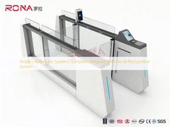 空港自動システム ターンタイルは顔認識システムと統合