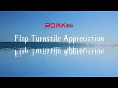 回転木戸のフラップ障壁ゲートのバーコード スキャナー電子 304 のステンレス鋼材料