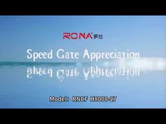 腰の高さのオフィスビルのアクセス制御回転木戸のステンレス鋼のRFIDリーダーのショーケース