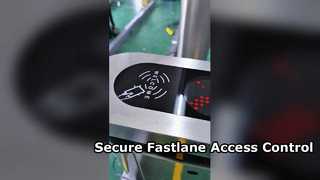 ファストレーン スピード ゲート回転木戸の安全な歩行者アクセス
