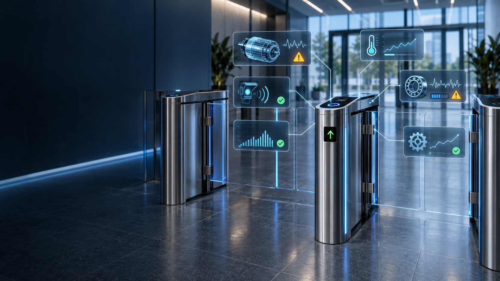 最新の企業ブログについて Predictive Maintenance for Turnstiles: Can Access Control Gates Warn You Before They Fail?