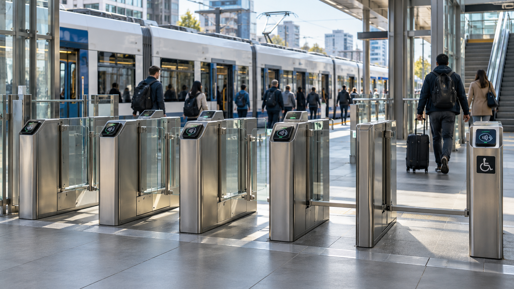 最新の企業ブログについて Seattle Light Rail Fare Gate Pilot Signals New Priorities for Transit Turnstile Specifications