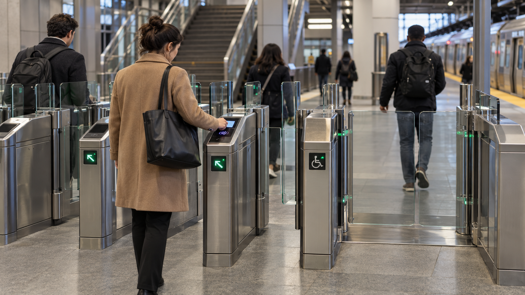 最新の企業ブログについて PATH Contactless Fare Transition Puts Transit Station Gates and Readers in Focus