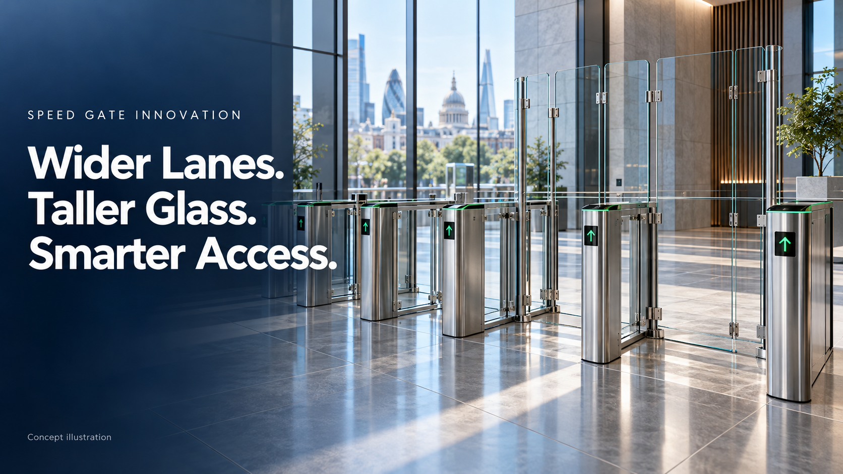 最新の企業ブログについて International Security Expo 2026 Highlights Three Speed Gate Trends: Wide Lanes, Tall Glass, Legacy Retrofit