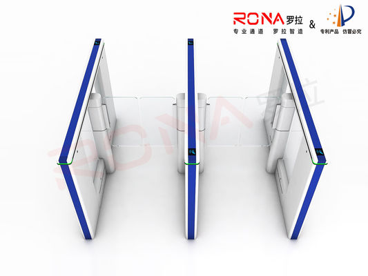 10ペア赤外線センサー 304 スタイレス 鋼鉄 スピードゲート 図書館用 ターンスティル