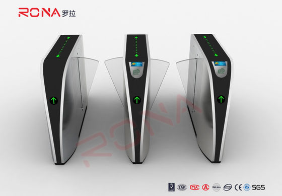 金属の保証折り返しの障壁のゲートのLEDの表示燈との反ピンチ550mm道の幅