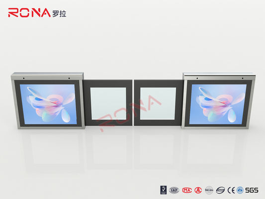 磨く表面と自動造るアクセス管理の回転木戸の安全ドア