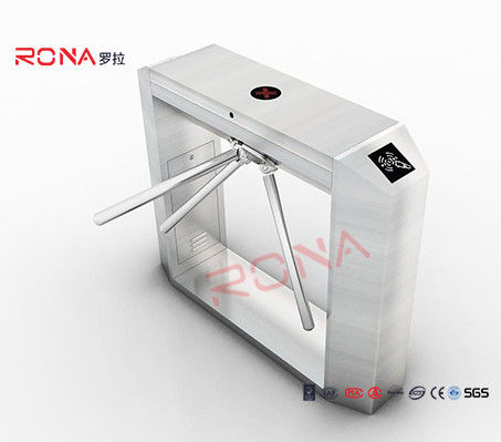 商業用高速道路 三脚ターンスタイルゲート 自動セキュリティ入口ゲート