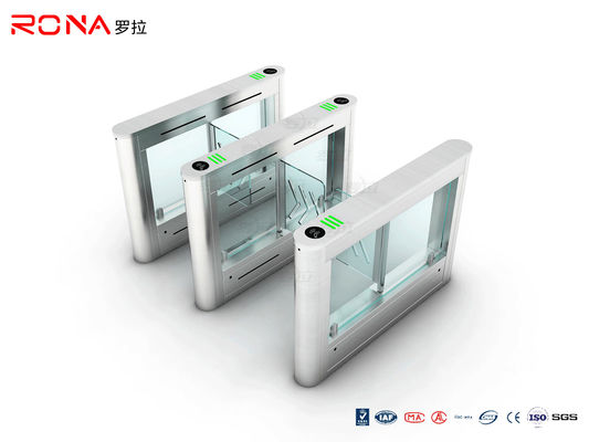 ステンレス製の歩行者のゲートのアクセス管理の幼稚園の振動モーター電気回転木戸